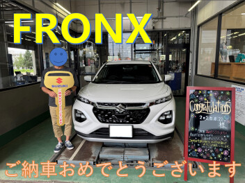 待望のフロンクスご納車です！！
